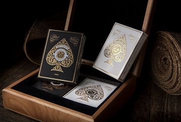 Bicycle Playing Cards: Theory-11 Artisans (Black) 