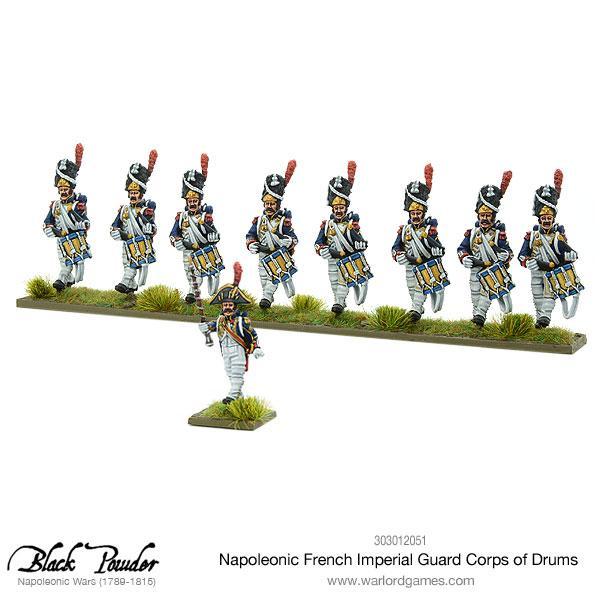 Black Powder Napoleonic Wars: Napoleonic French Imperial Guard Corps of Drums 