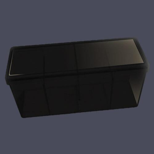 Dragon Shield: Four Compartment Storage Box (Black) 