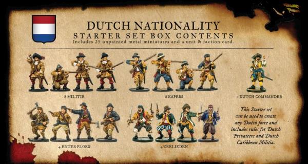 Blood & Plunder: Dutch Nationality Starter Set 