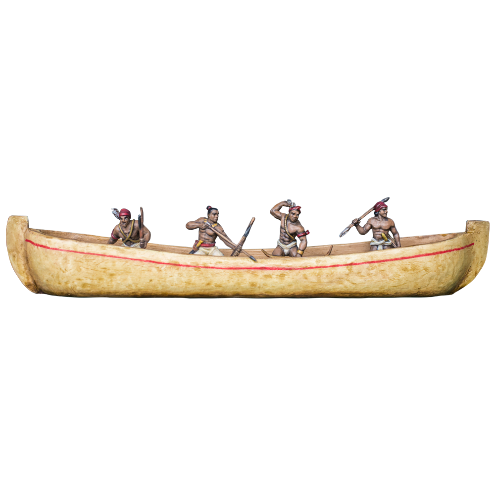 Blood & Plunder: Native American Canoa Boat 
