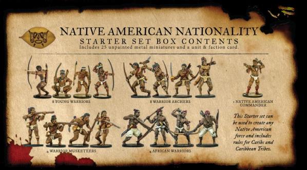 Blood & Plunder: Native American Warrior Musketeers Unit 