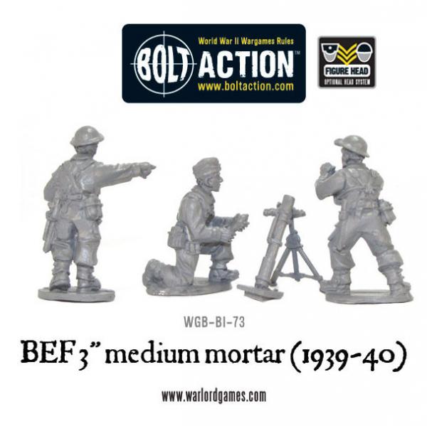 Bolt Action: BEF 3" medium mortar (1939-40) 