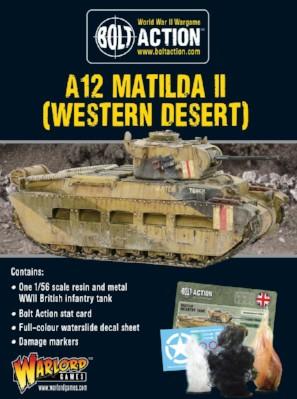Bolt Action: British: A12 Matilda II - Western Desert 