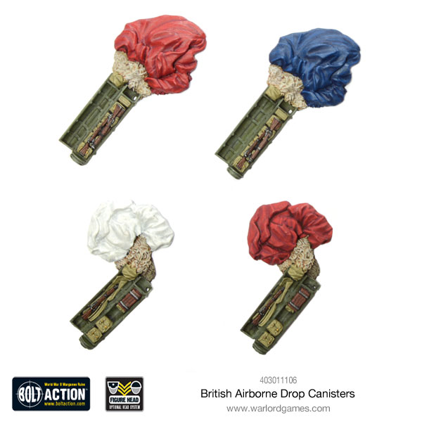 Bolt Action: British: Airborne Drop Canisters 