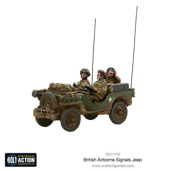 Bolt Action: British: Airborne Signals Jeep 