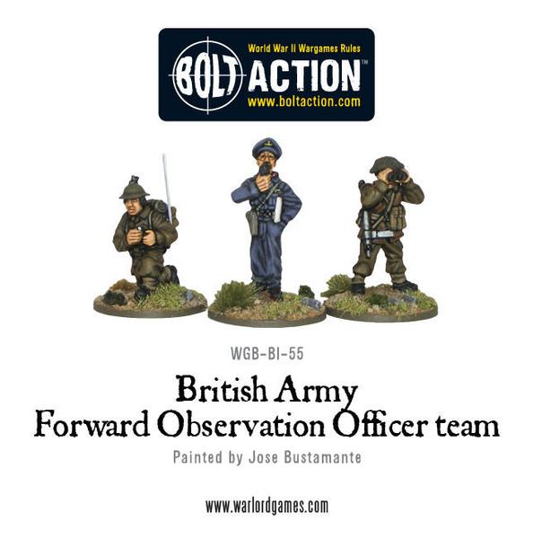 Bolt Action: British: Army Forward Observation Officer Team 