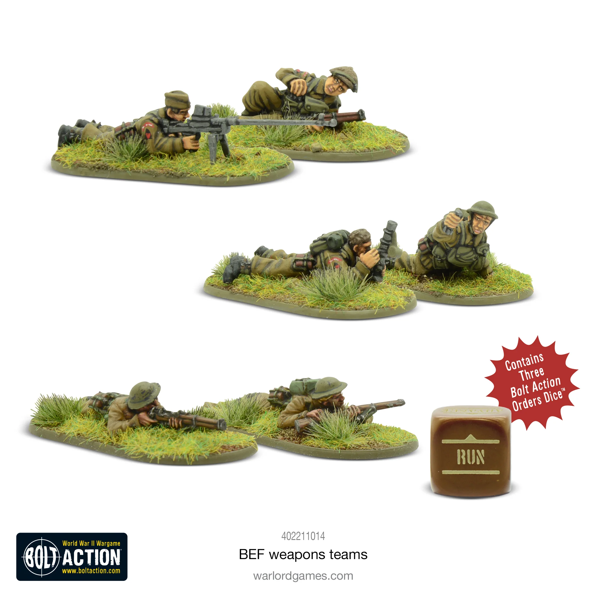 Bolt Action: British: BEF Weapons Teams 