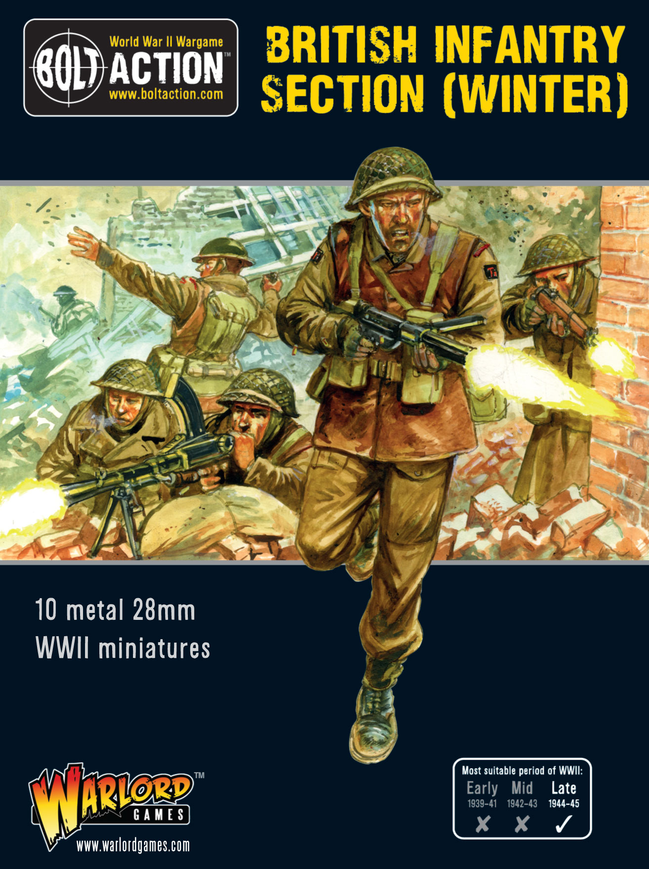 Bolt Action: British: Infantry Section (Winter) 