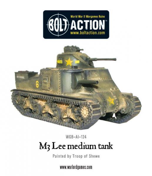Bolt Action: British: M3 Lee Medium Tank 