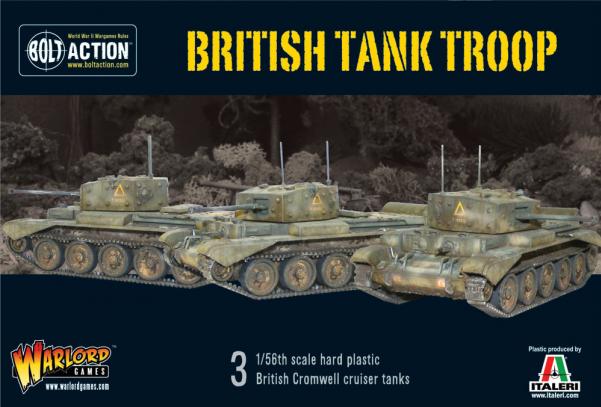Bolt Action: British: Tank Troop (3 Cromwells) 