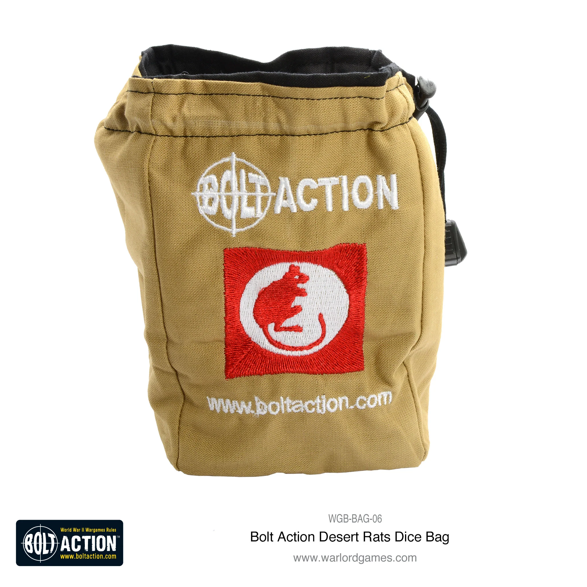 Bolt Action: Desert Rats Dice Bag 