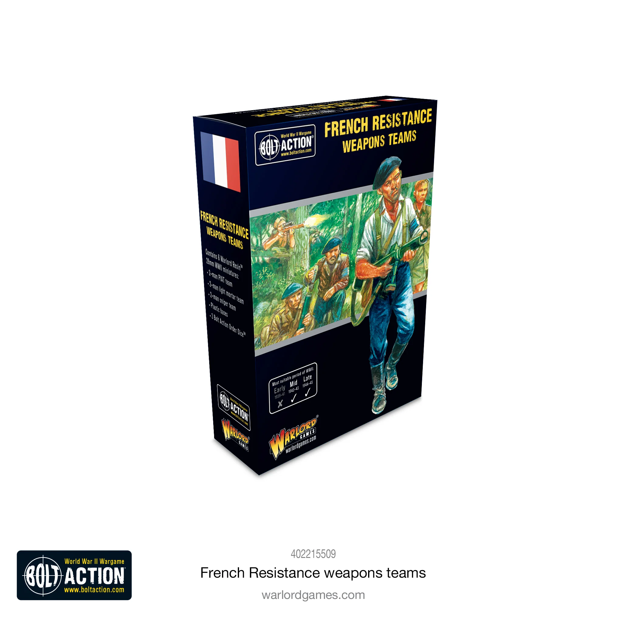 Bolt Action: French: French Resistance Weapons Teams 