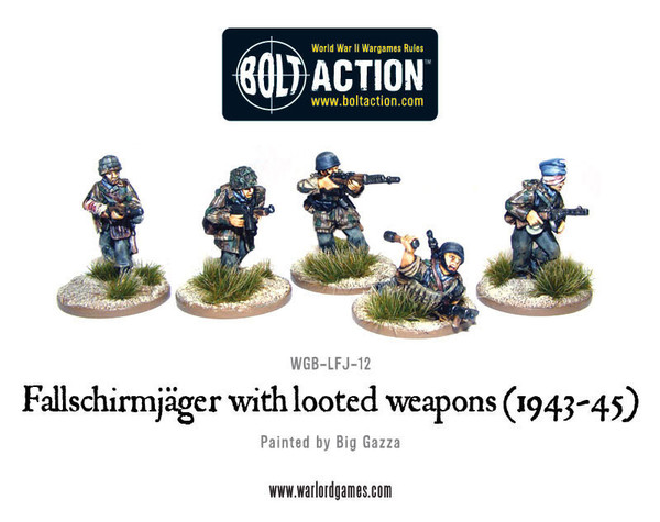 Bolt Action: German: Fallschirmjager with Looted Weapons 