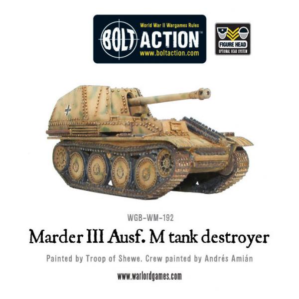 Bolt Action: German: Marder III AUSF M.Tank Destroyer 