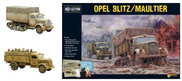 Bolt Action: German: Opel Blitz/Maultier 