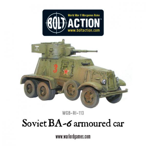 Bolt Action: Soviet: BA-6 Armored Car 