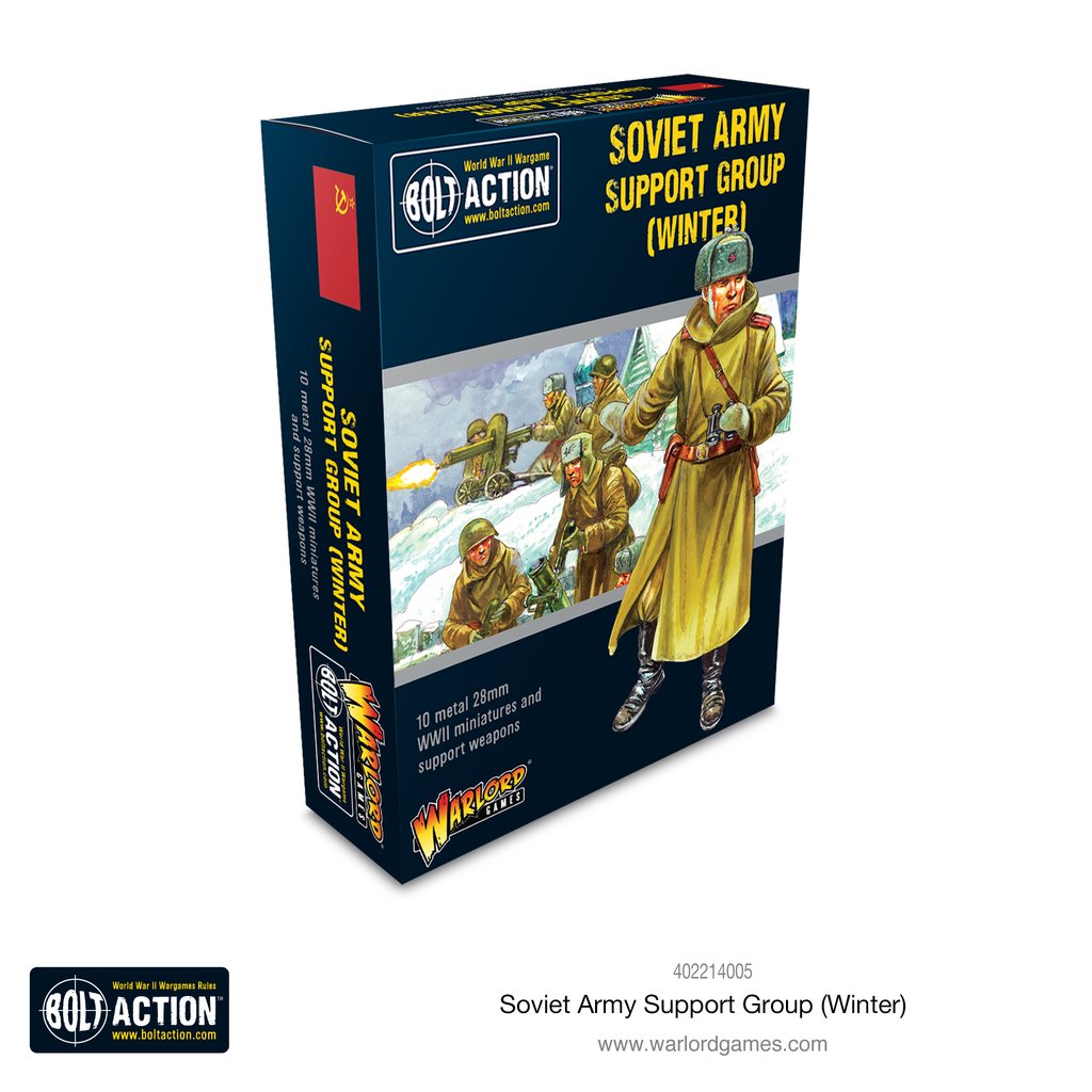 Bolt Action: Soviet: Soviet Army (Winter) Support Group 
