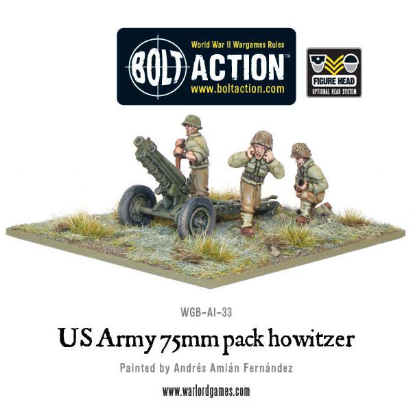 Bolt Action: USA: 75mm Howitzer 