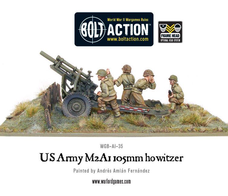 Bolt Action: USA: US Army M2A1 105mm Howitzer 