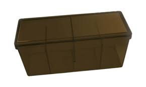 Dragon Shield: Four Compartment Storage Box (Brown) 