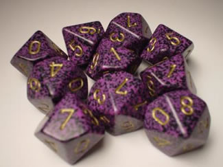 Chessex (25117): D10: Speckled: Hurricane 