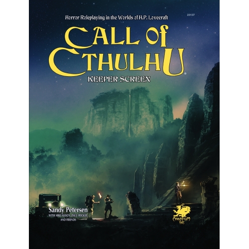 Call of Cthulhu (7th Edition): Keeper Screen 