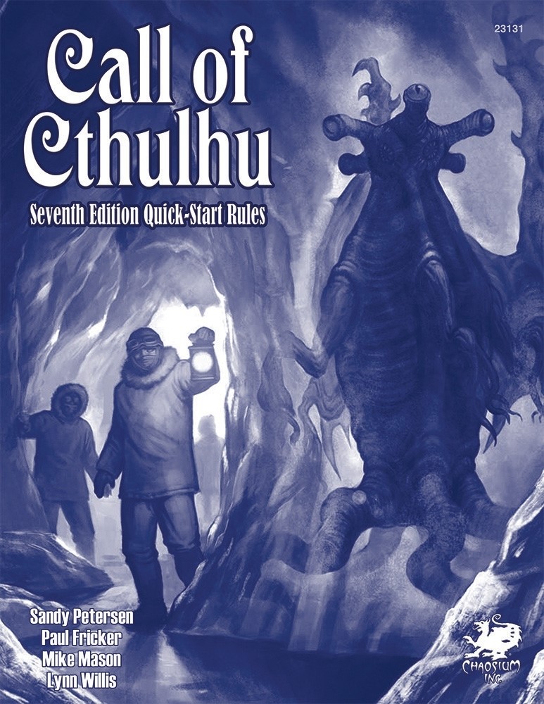 Call of Cthulhu (7th Edition): Quickstart Book 