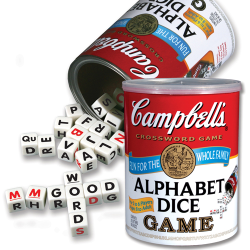 Campbells Alphabet Dice Game  