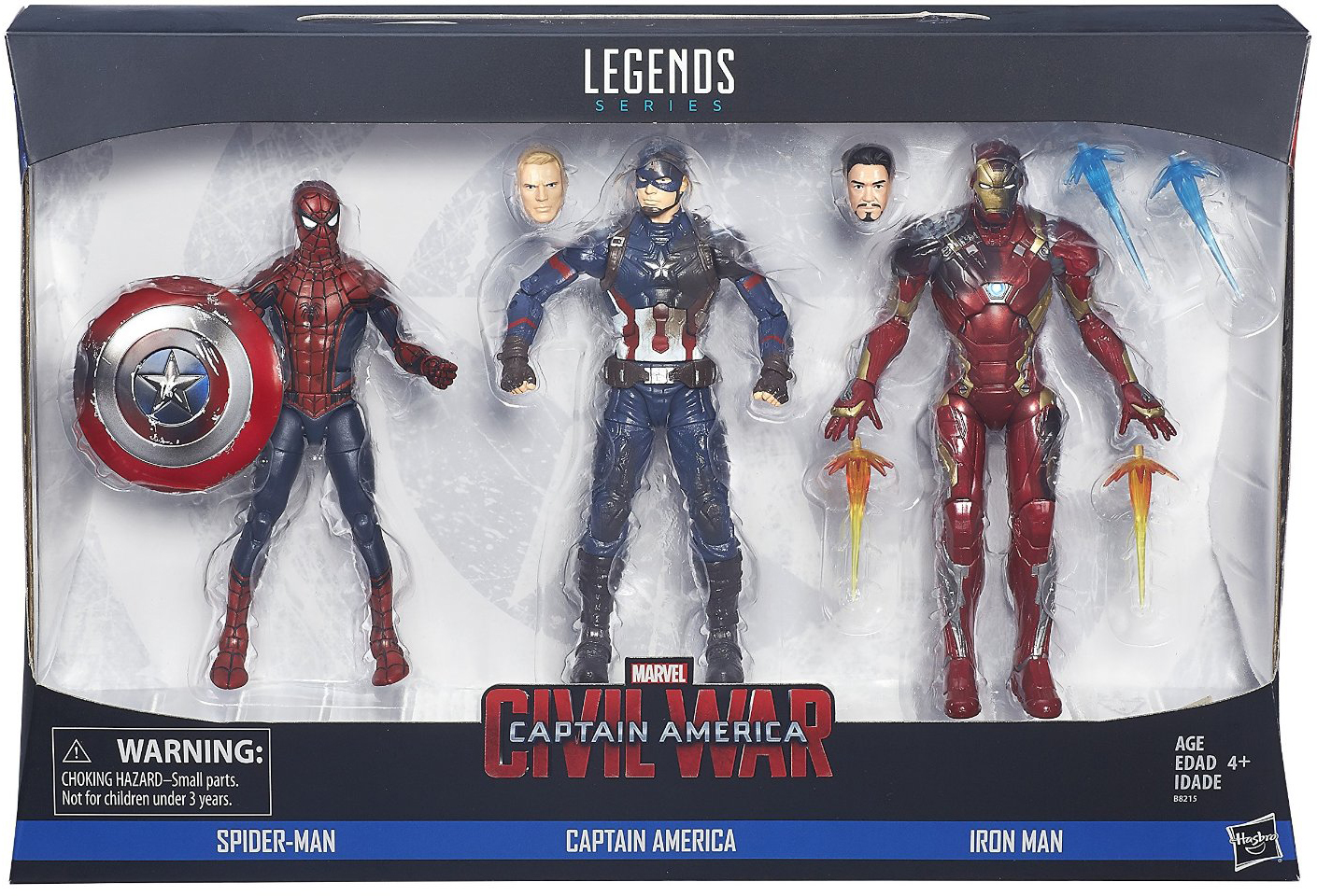 Captain America Civil War: Marvel Legends 3 Pack 