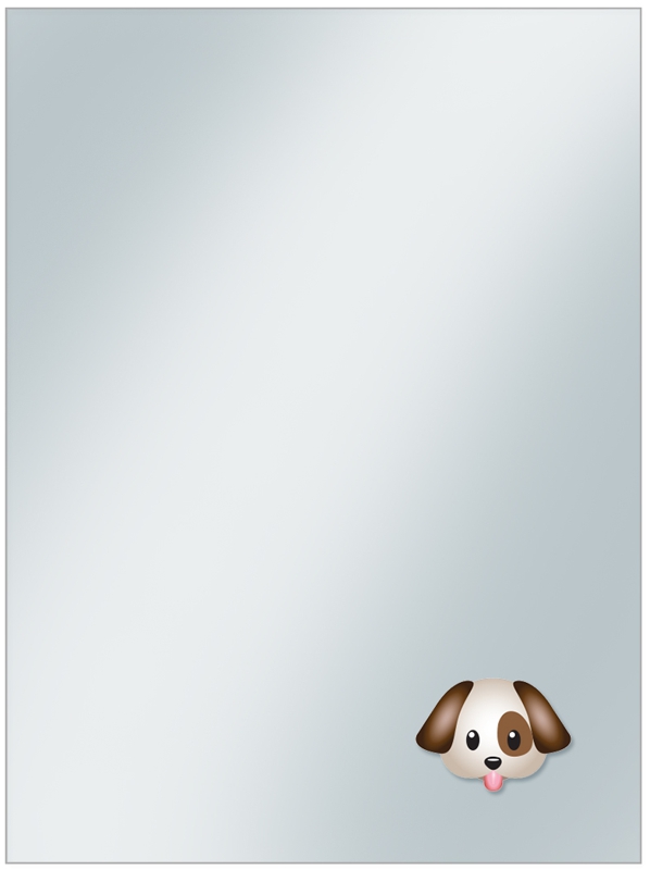 Card Sleeves: EMOJI DOG 