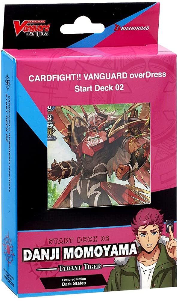 Cardfight Vanguard Over Dress: Start Deck Vol. 02: Danji Momoyama Tyrant Tiger  