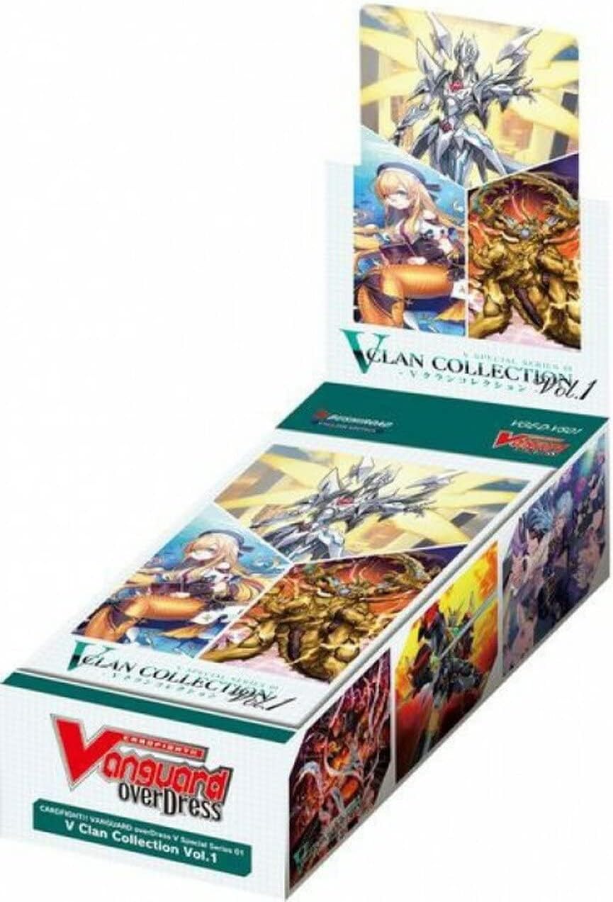 Cardfight Vanguard Over Dress: V CLAN COLLECTION Vol.1: Booster Box 