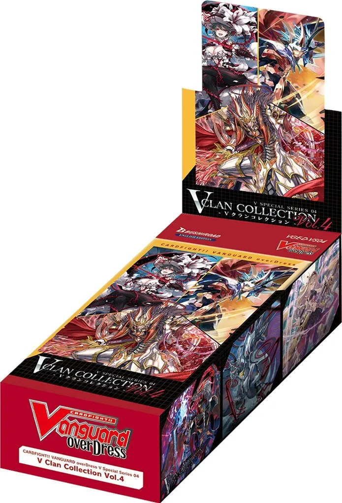 Cardfight Vanguard Over Dress: V CLAN COLLECTION Vol.4: Booster Box 