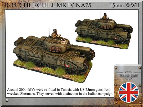 Forged in Battle: British: Churchill mkIV NA75 