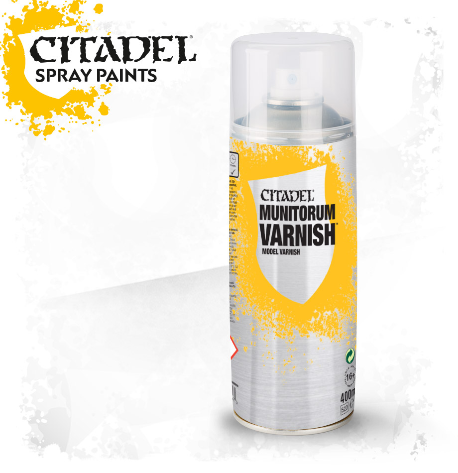 Citadel Spray: Munitorum Varnish 