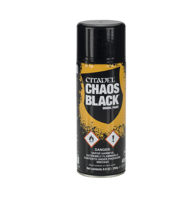 Citadel Spray Primer: Chaos Black 