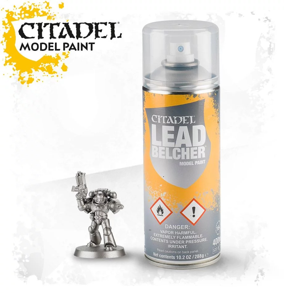 Citadel Spray Primer: Leadbelcher 