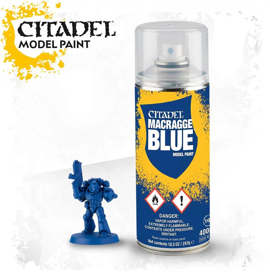 Citadel Spray Primer: Macragge Blue 