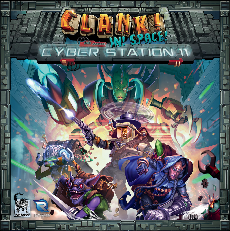 Clank! In! Space! Cyber Station 11 (Damaged) 