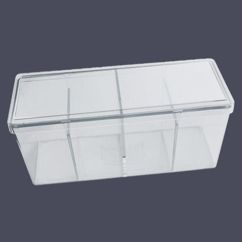 Dragon Shield: Four Compartment Storage Box (Clear) 