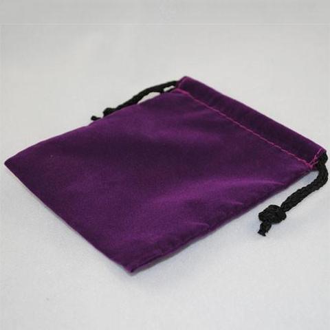 Cloth Dice Bag (4x5"): Purple 