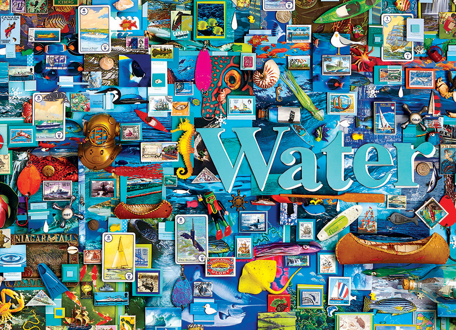Cobble Hill Puzzles (1000): Water 