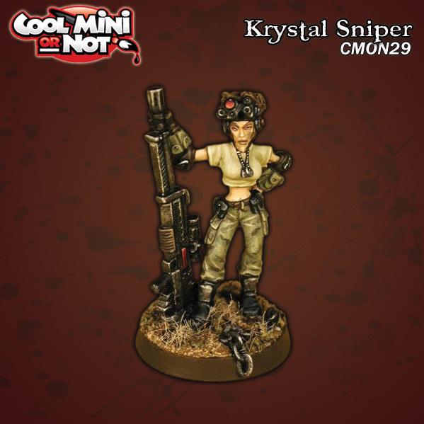 CoolMiniOrNot: Krystal Sniper (Limited Edition) 