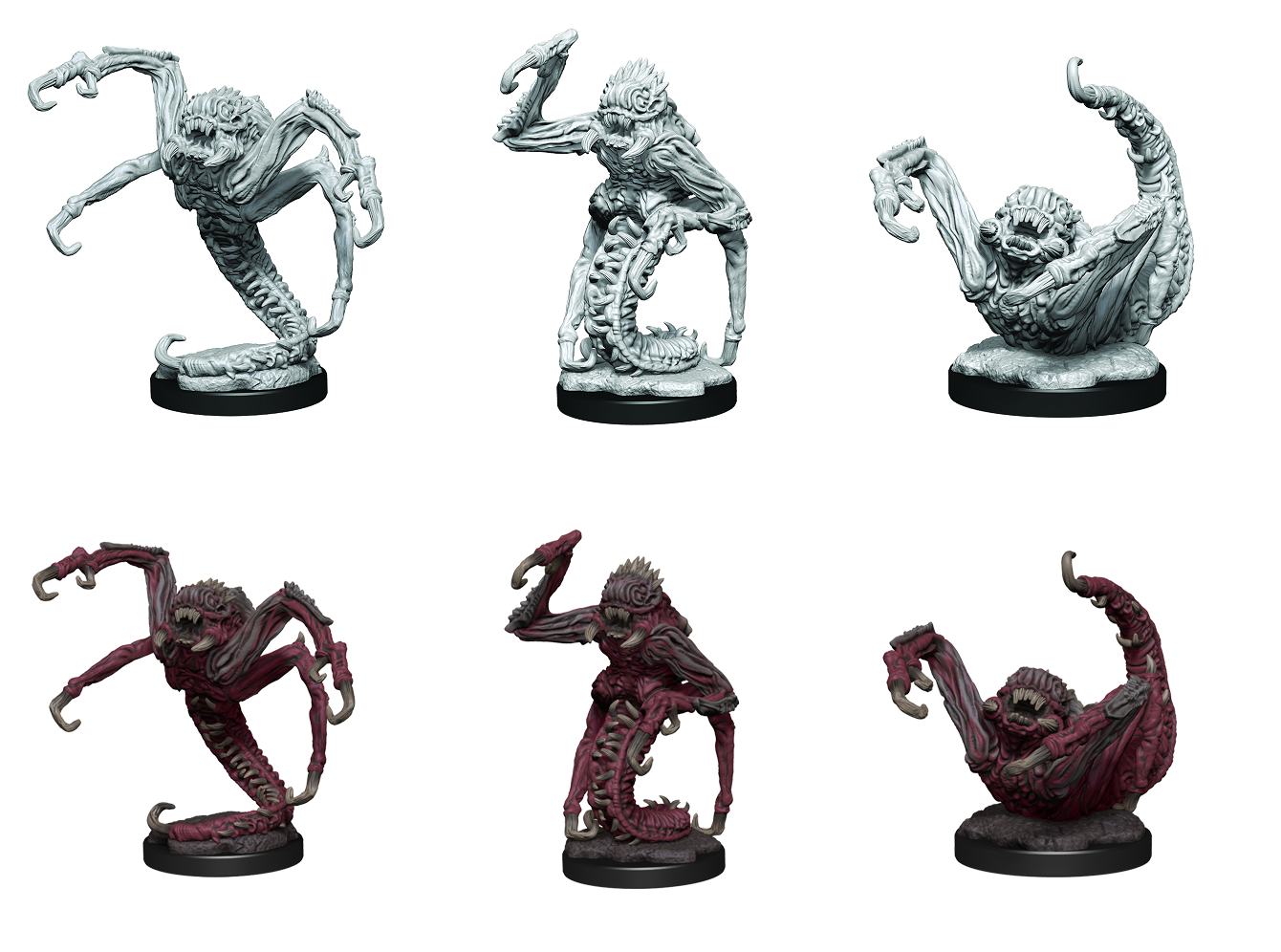 Critical Role Unpainted Minis: SPAWN CRAWLERS 