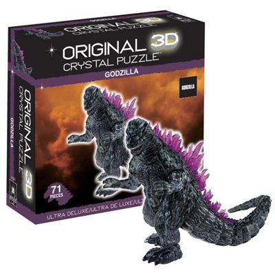 Crystal Puzzle: Godzilla 3D (DAMAGED) 