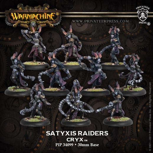 Warmachine: Cryx (34099): Satyxis Raiders Unit 