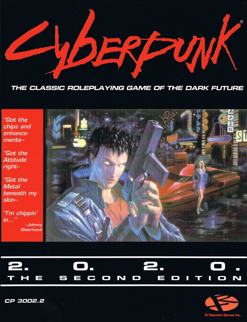 Cyberpunk 2020: Second Edition Core Rulebook 