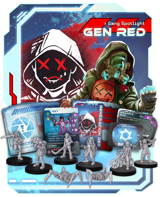 Cyberpunk Red: Combat Zone: Gen Red Faction Starter 
