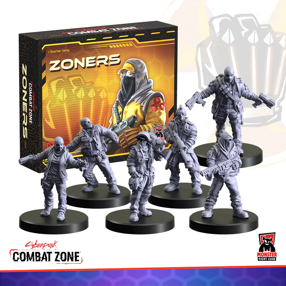 Cyberpunk Red: Combat Zone: Zoners Faction Starter 